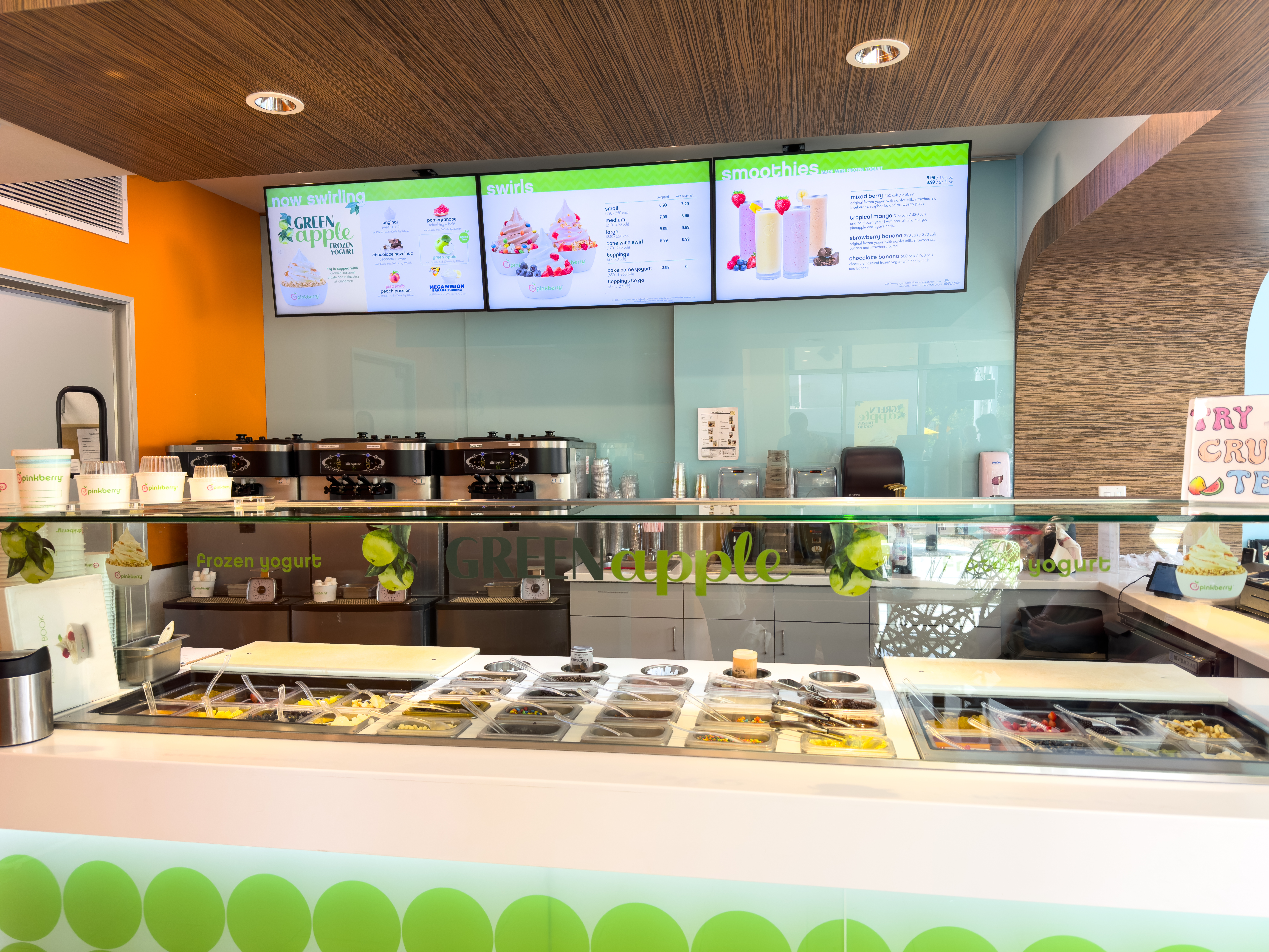 soft serve machine for frozen yogurt shop
