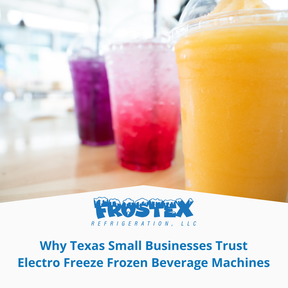 Why Texas Small Businesses Trust Electro Freeze Frozen Beverage Machines