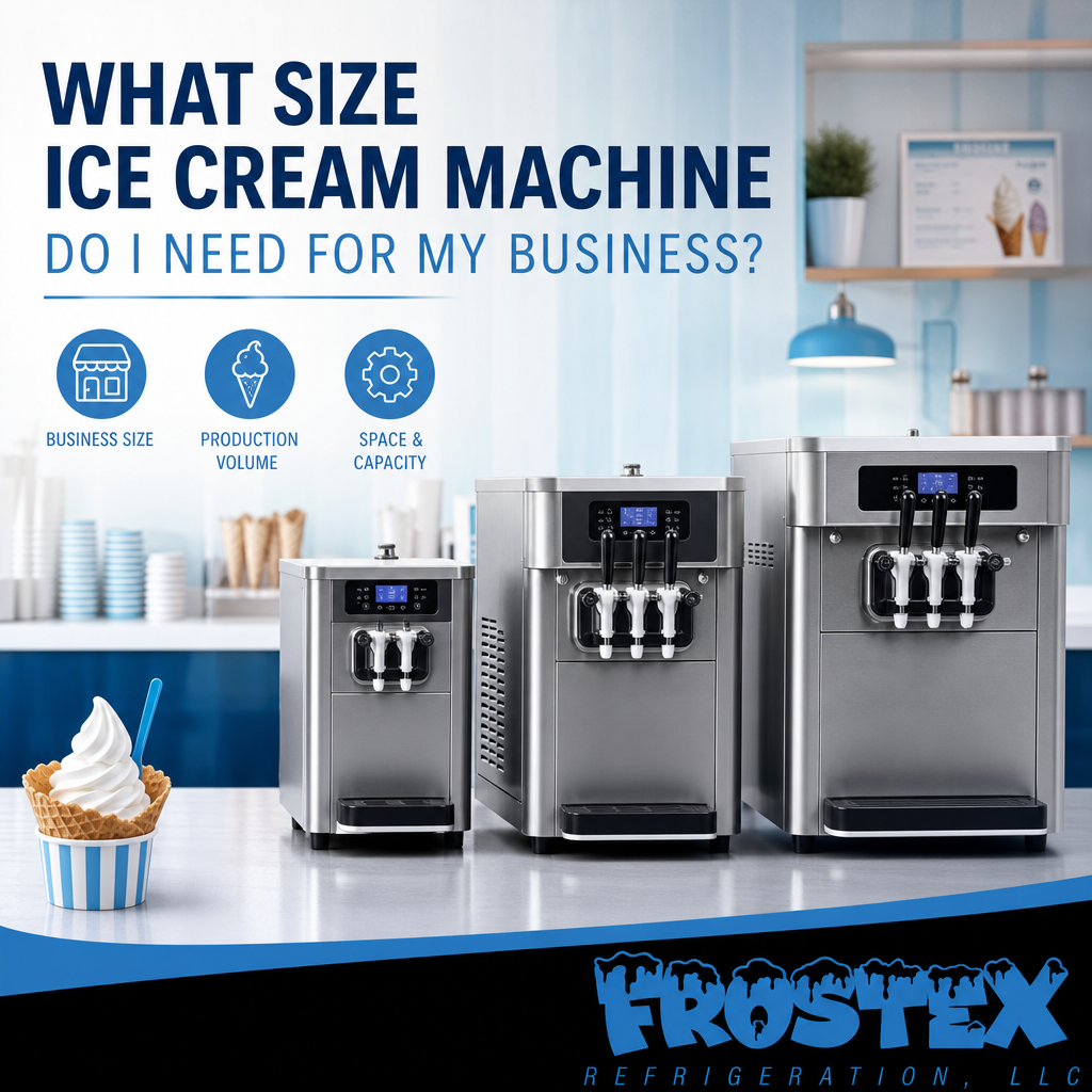 What Size Ice Cream Machine Do I Need for My Business?