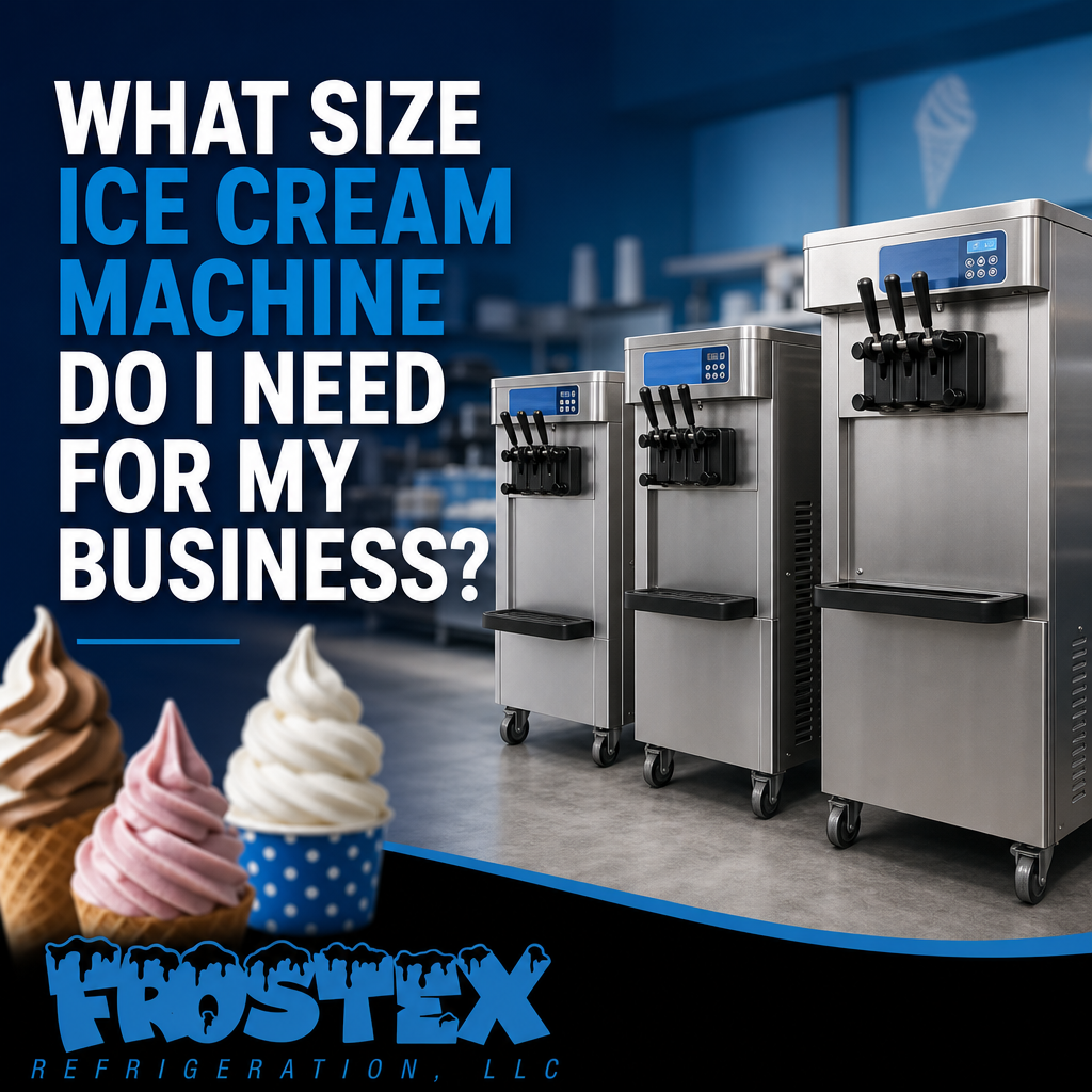 What Size Ice Cream Machine Do I Need for My Business?